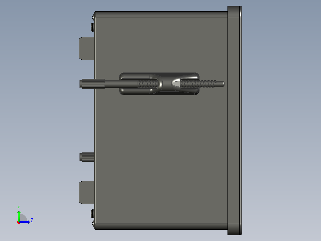 PFC控制器和万用表Weg Modelo MMW01左视图