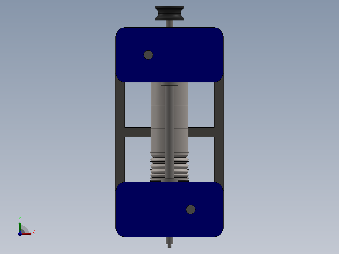 层压板城堡前视图