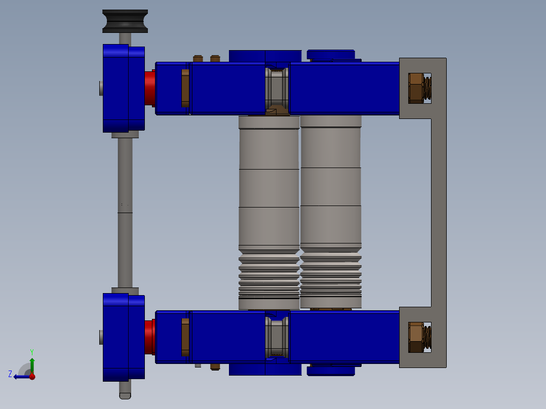 层压板城堡右视图