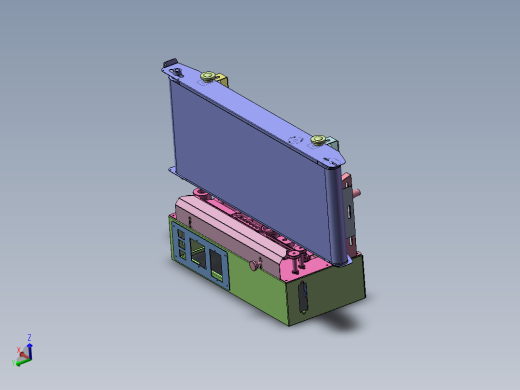封口机装配体   x_t格式