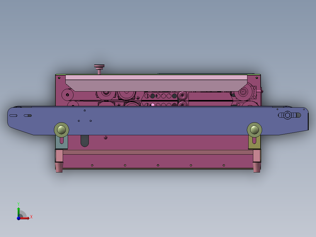 封口机装配体   x_t格式前视图