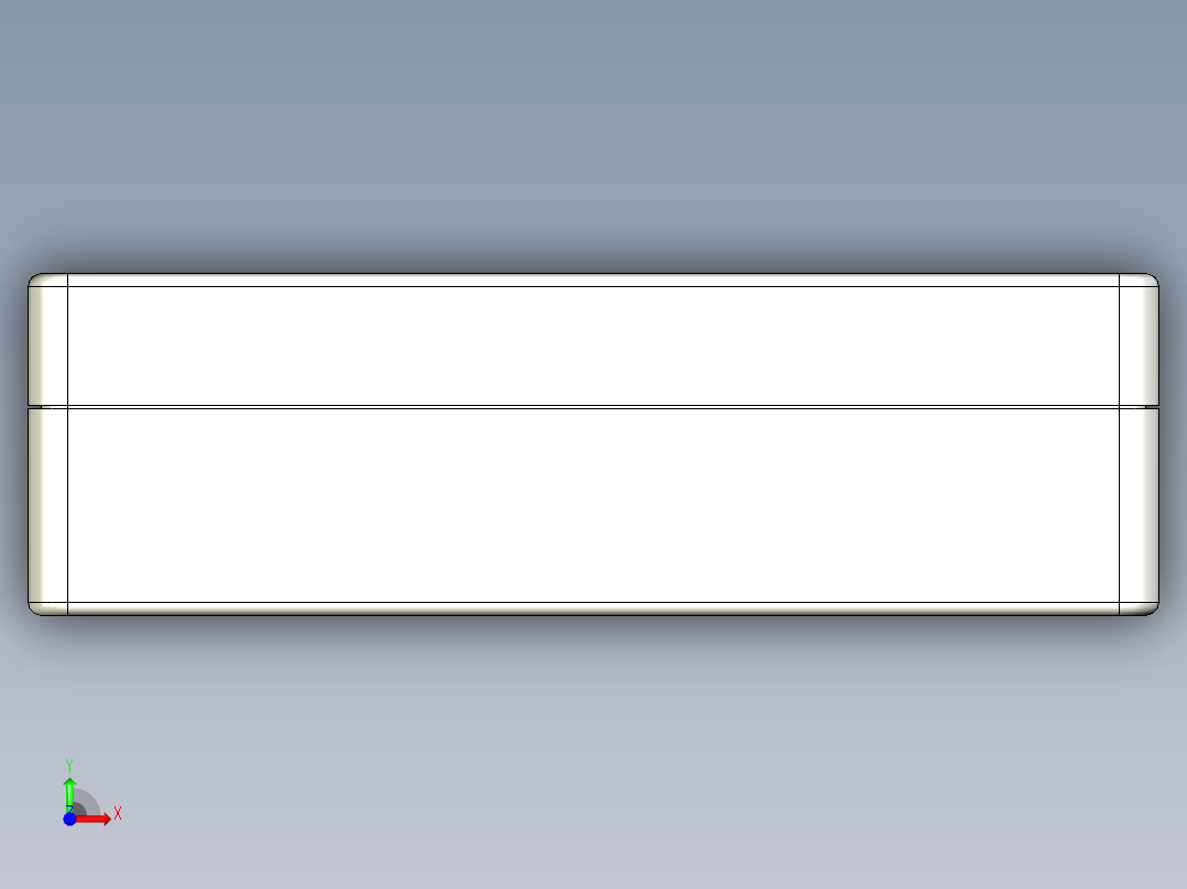A0003921-白色盒式液晶显示屏 16x2 86x86x26毫米前视图