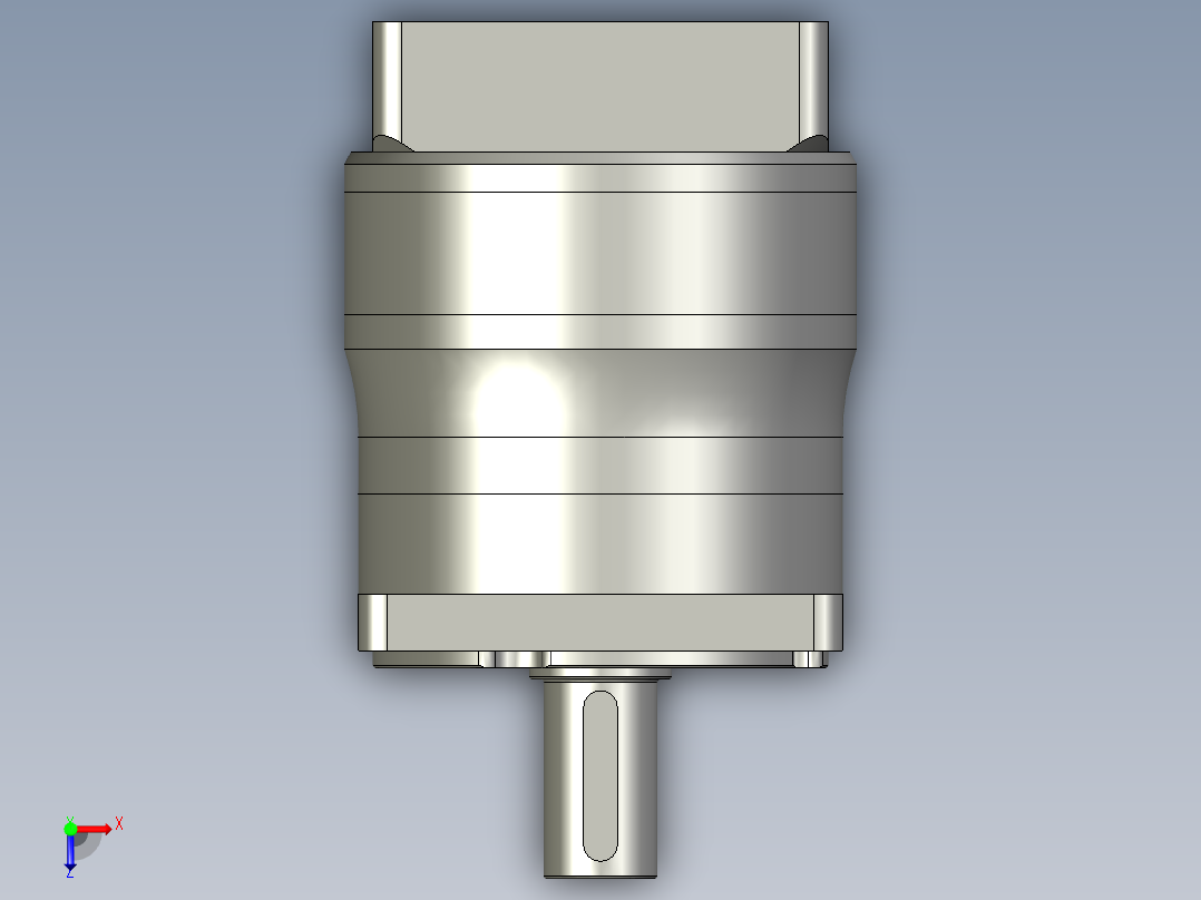 行星减速机PLF85A-L1-10-F2019-70-90-M6俯视图