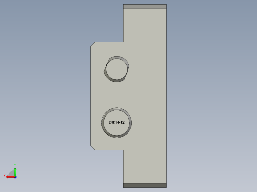 滑台止动调整组件B后视缩略图
