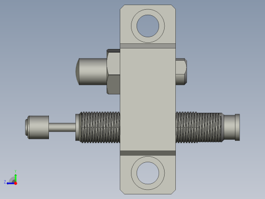 滑台止动调整组件B右视缩略图