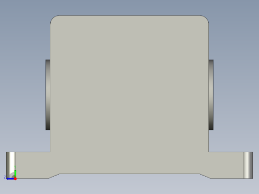 推杆牙箱60W(水平推)H右视缩略图