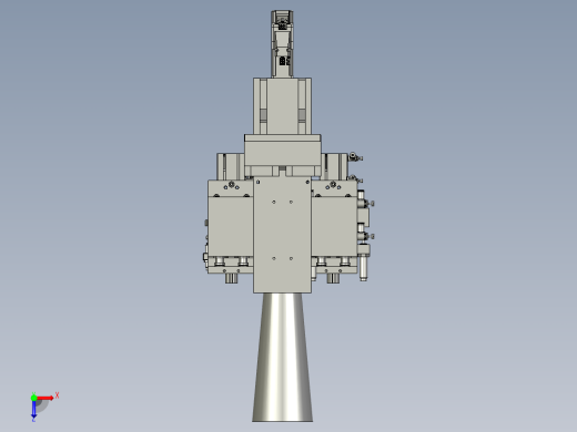D-UV点胶Z轴装配俯视缩略图