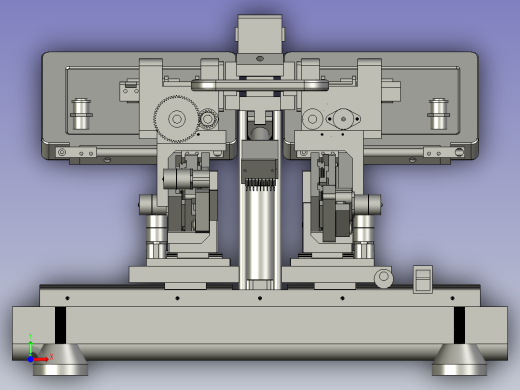 杠杆式光纤变力压接装置前视缩略图