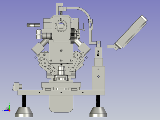 杠杆式光纤变力压接装置右视缩略图