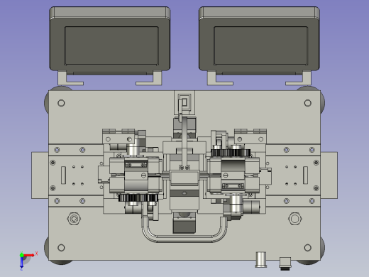 杠杆式光纤变力压接装置俯视缩略图