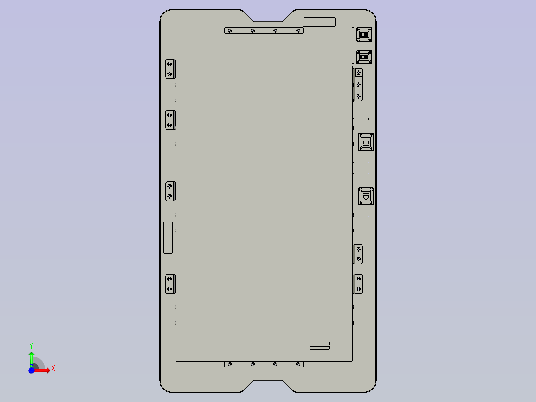 170423A4-产品托盘组件(玻纤)前视图