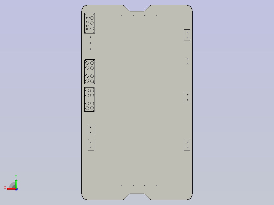 170423A4-产品托盘组件(玻纤)后视图
