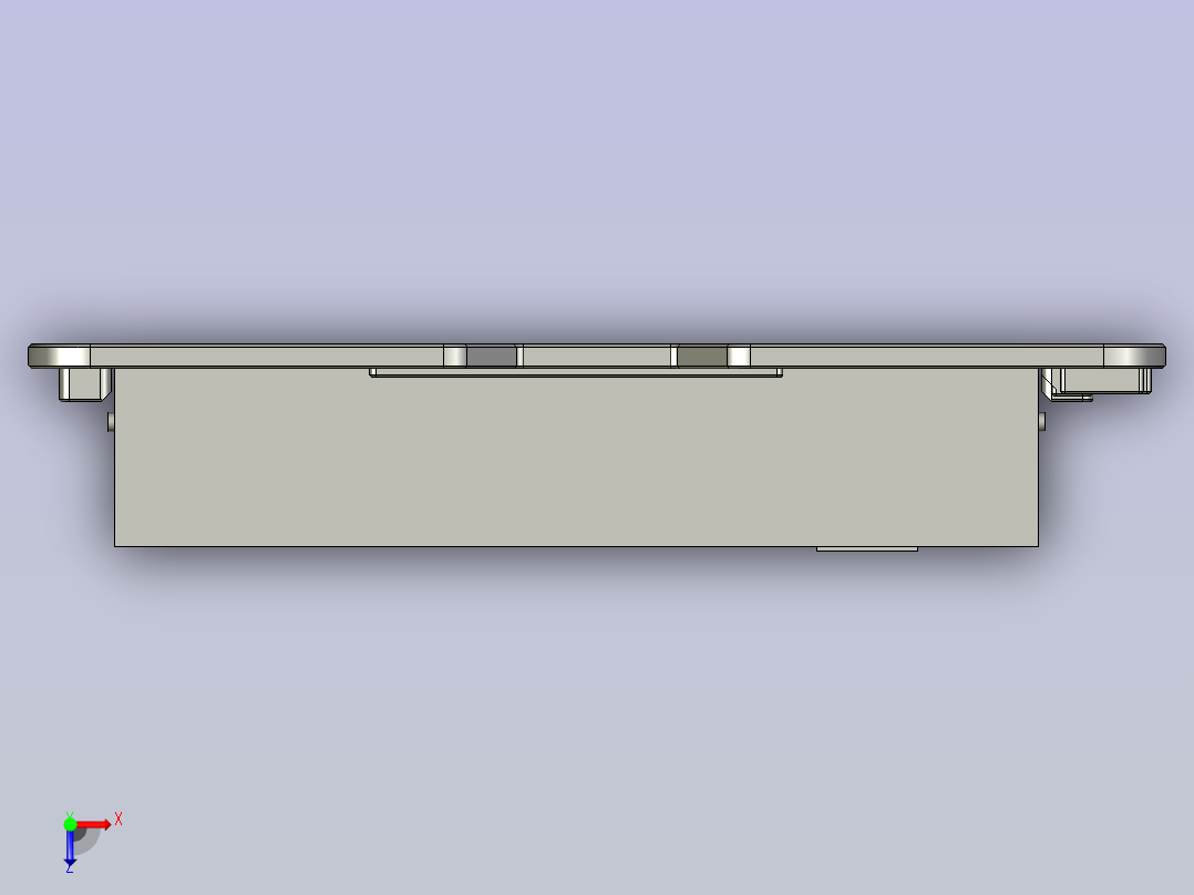 170423A4-产品托盘组件(玻纤)俯视图