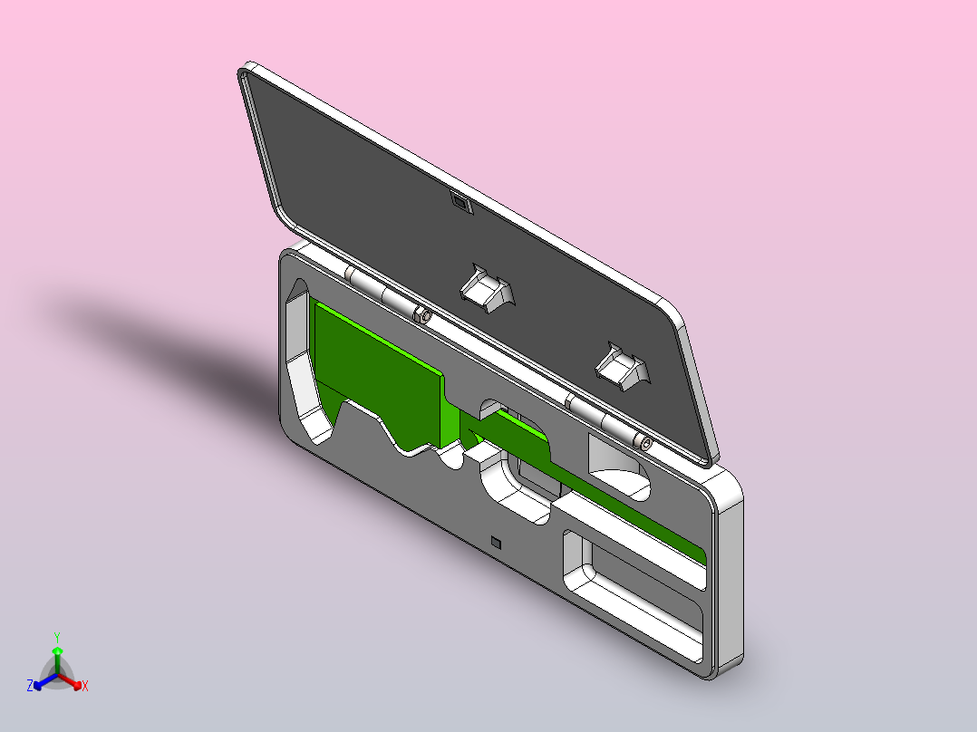 各种系列卡尺模型 (10)正等轴测图