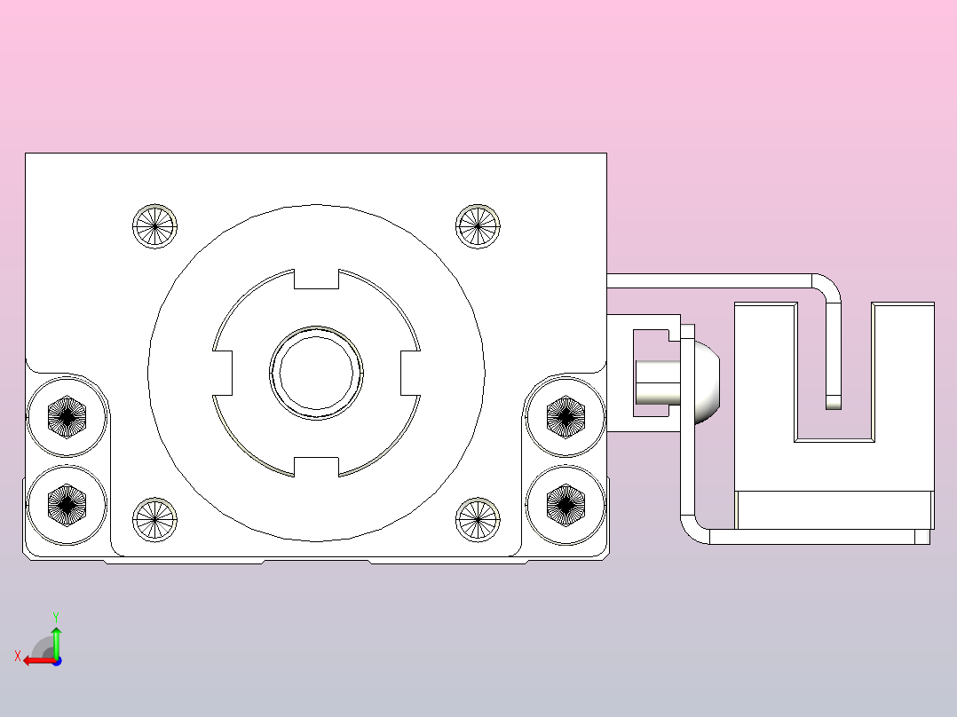 钢基模组TPA-KSR-4002C-100A1-M-H0S2后视图