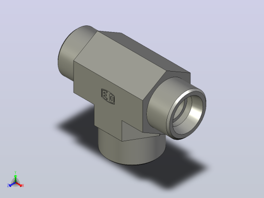 EO管接头三通异径管TR20 25 20S71X.stp