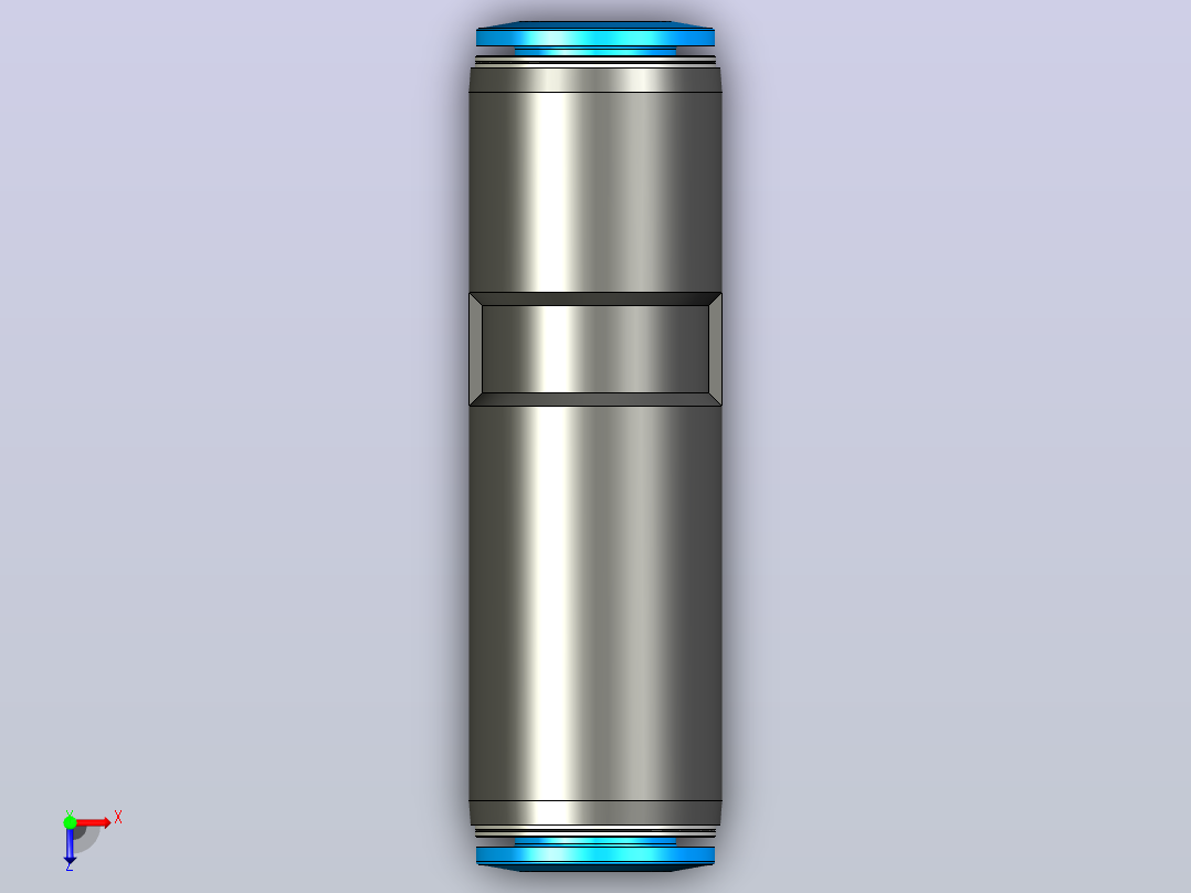 快插接头QSK-12俯视图