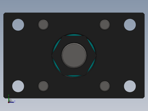HOB125x200FA-100-液压缸左视缩略图
