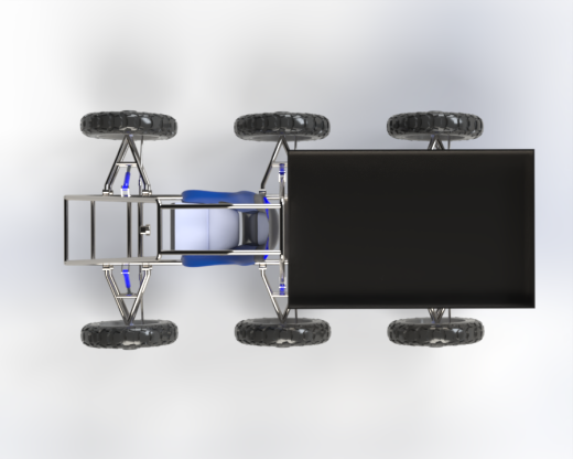 6-wheel六轮驱动越野型电动卡丁车结构缩略图