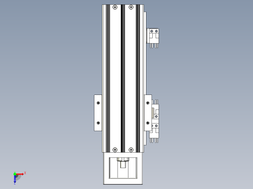KK60-200A1-F0C模组 标准A1滑座 KK60-A1-F0C 替换上银俯视缩略图