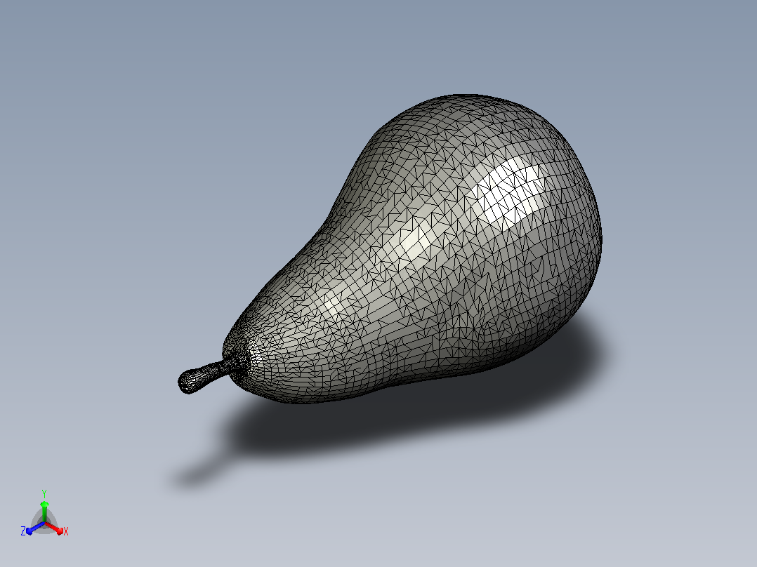 1_035Pear_03_4K水果蔬菜面包坚果正等轴测图