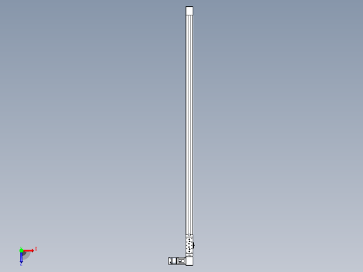 带式直线轴半闭式TPA-ONB-60-140-L1950-DL-J60-N3俯视缩略图