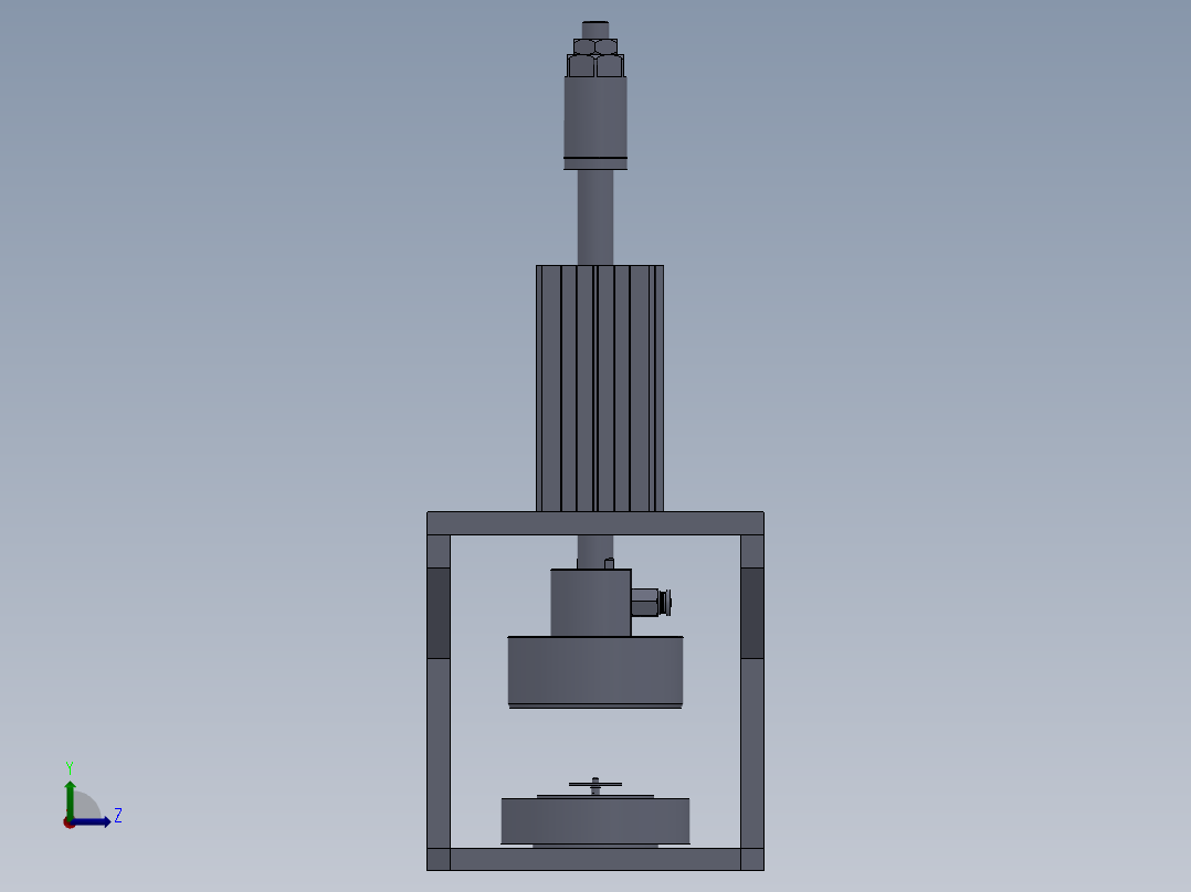 侧漏工装左视图