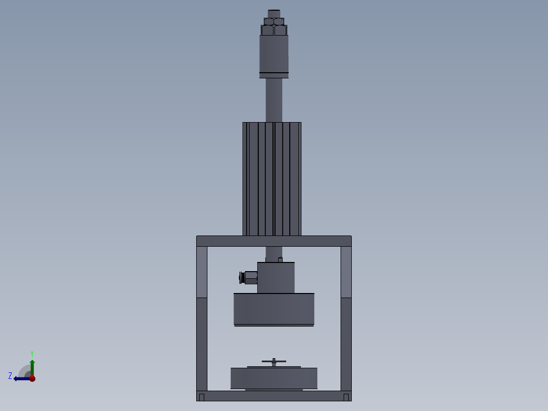 侧漏工装右视图
