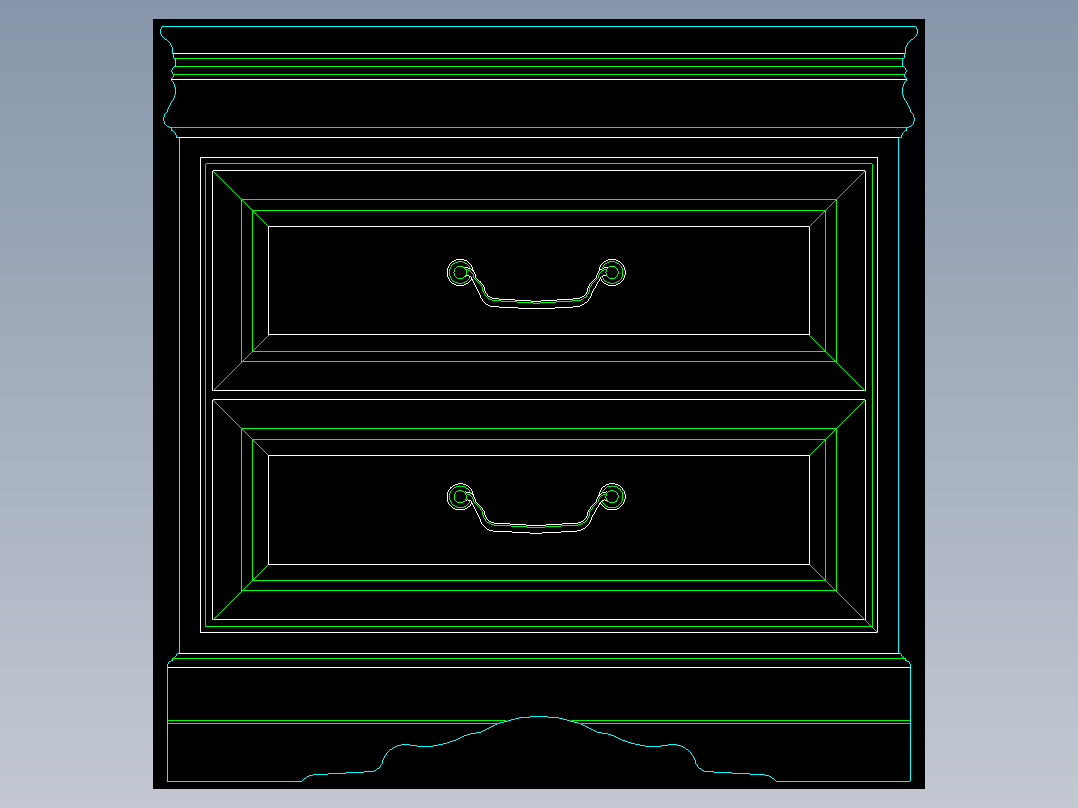 家装类CAD图块(四)-FH01022D