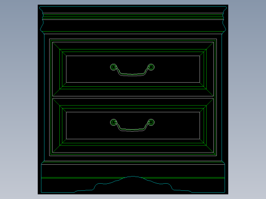 家装类CAD图块(四)-FH01022D