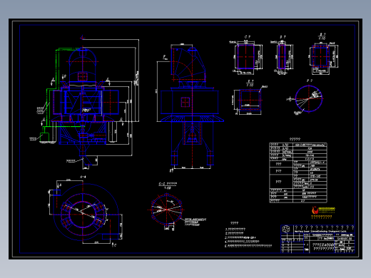 SX4000C高效水平涡流选粉机
