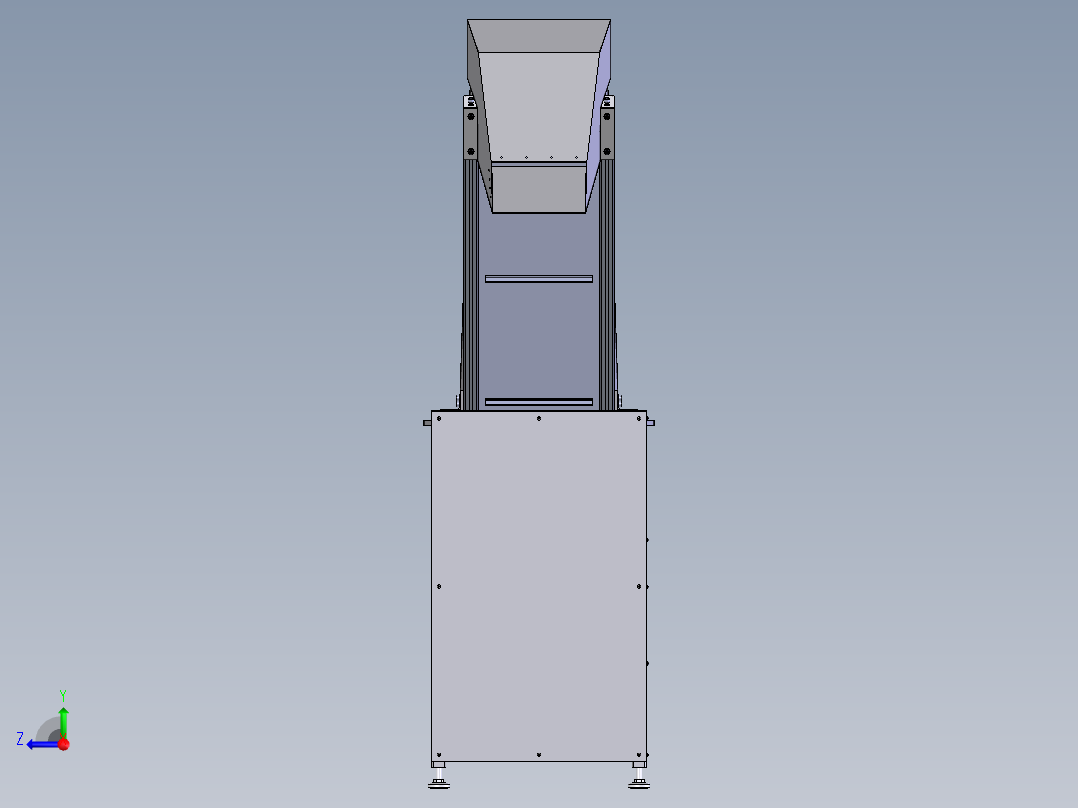 F585 提升机SW右视图