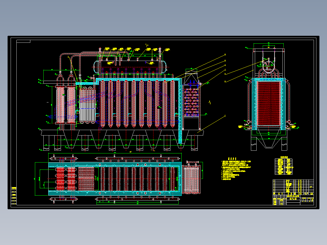 热锅炉总图