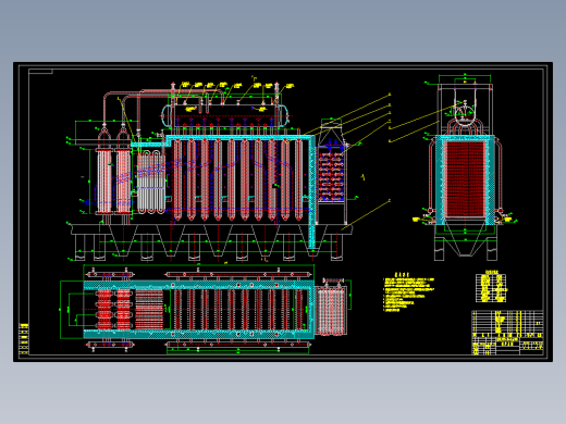 热锅炉总图