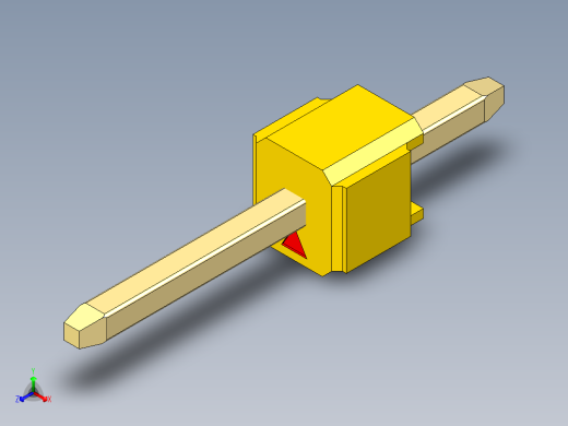 彩色公头100mil（2.54mm）系列-DS1021_yellow_1x01p_100mil_Type1_rev1.0