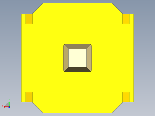 彩色公头100mil（2.54mm）系列-DS1021_yellow_1x01p_100mil_Type1_rev1.0后视缩略图