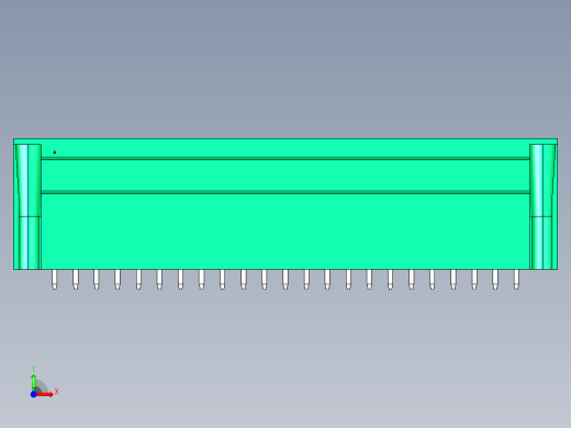 DEGSON 15EDG（公头） 3.5mm 螺钉锁紧，插拔式接线端子 FullPack-15EDGVHM-3.5-46P-14-00AH前视缩略图