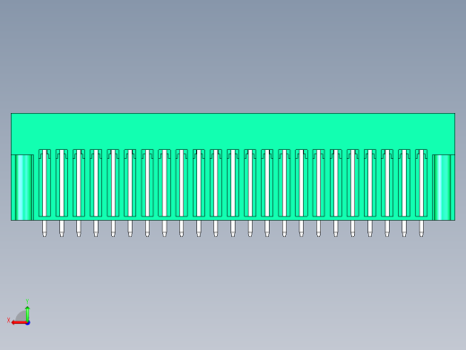 DEGSON 15EDG（公头） 3.5mm 螺钉锁紧，插拔式接线端子 FullPack-15EDGVHM-3.5-46P-14-00AH后视缩略图