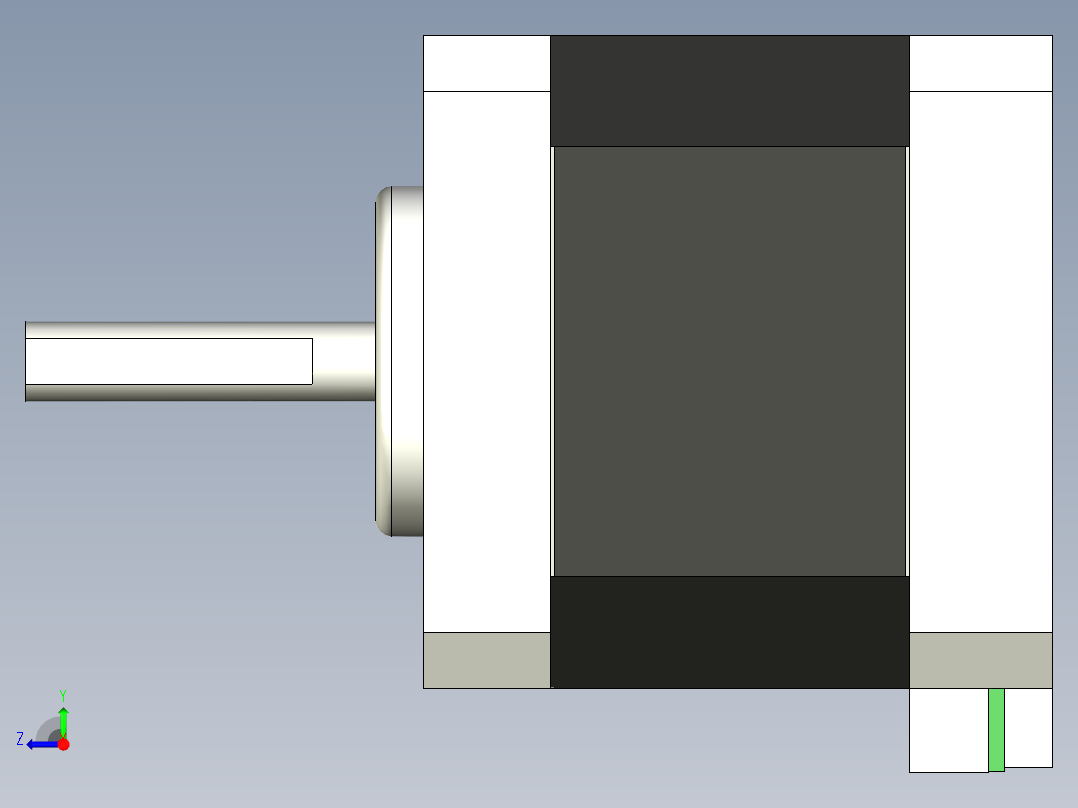 Nema17步进电机4右视图