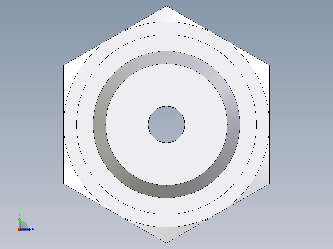 卡套式工业通用硬管接头EO_Swivel_connector_EGE06LMEDCF左视图