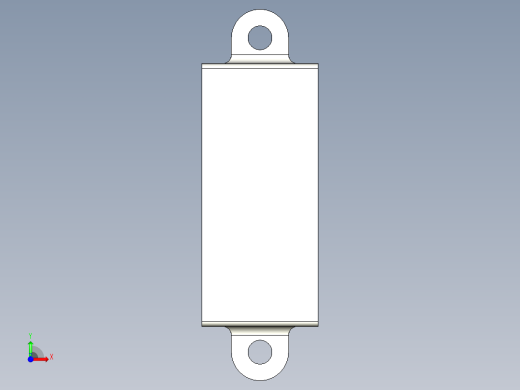 1反射型MA运动传感器 长型 安装方向V型前视缩略图