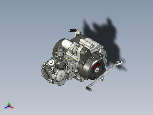 Honda本田Supra100发动机