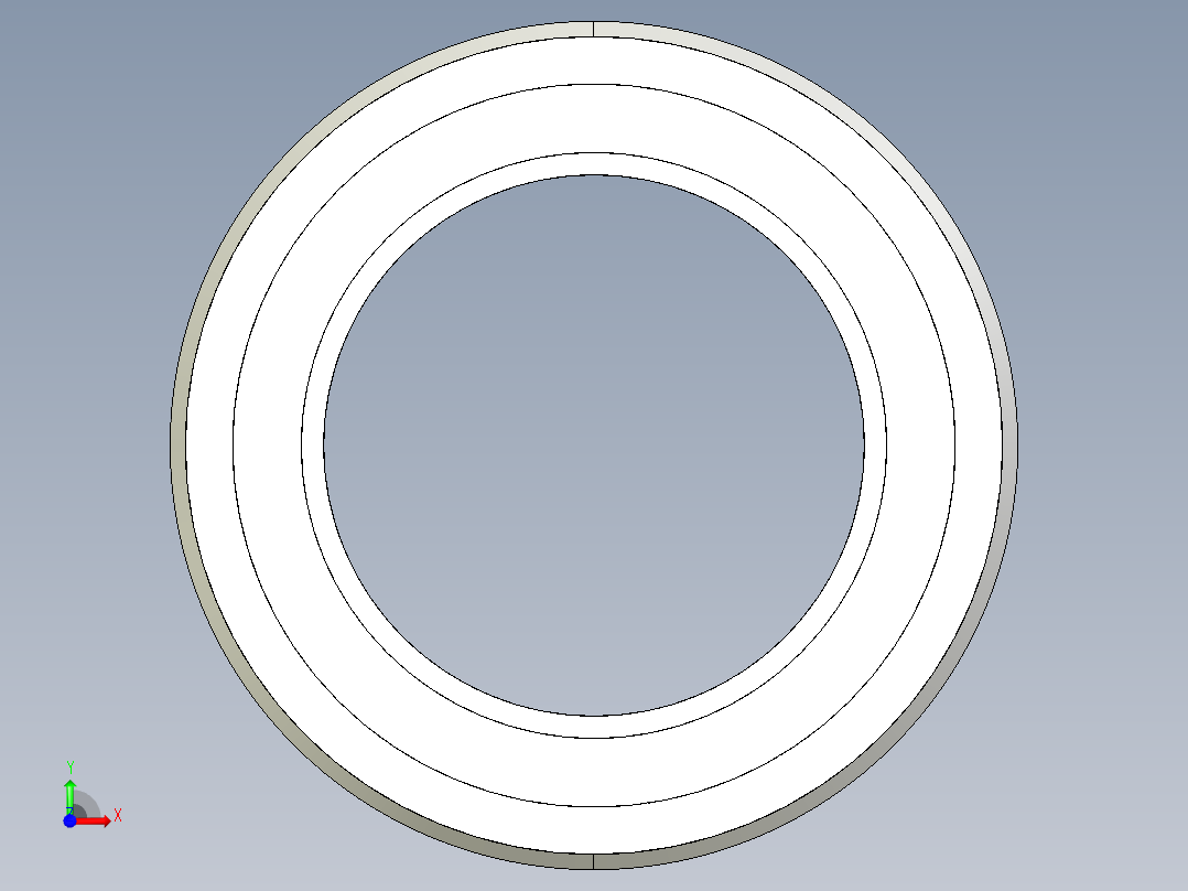 10FBIC 联合布什溶剂焊接，公制系列前视图