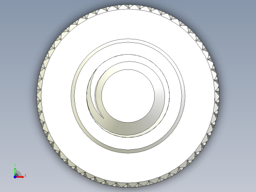 滚花指旋螺钉-M2.5 x 9mm前视缩略图