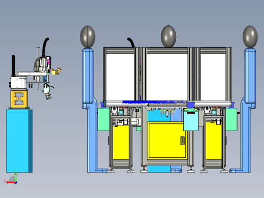 电子烟半自动组装线后视缩略图