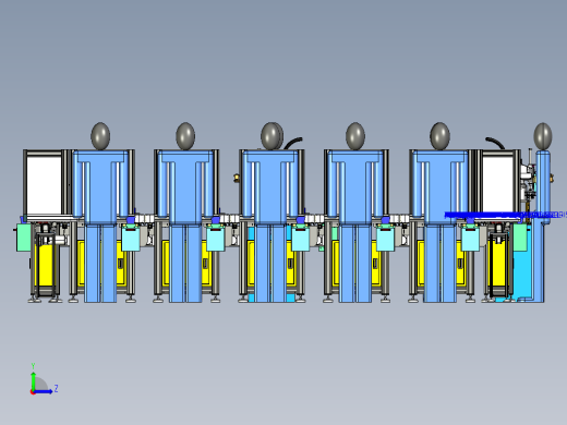 电子烟半自动组装线左视缩略图