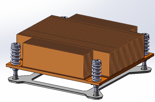 A12-0377-1-1U被动散热器