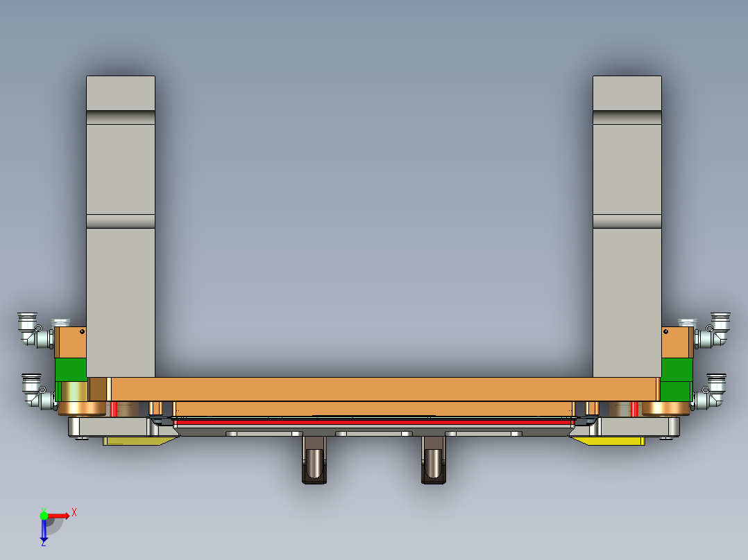 UP5302-A-笔记本CNC工装夹具三维模型CNC1治具-220406俯视图
