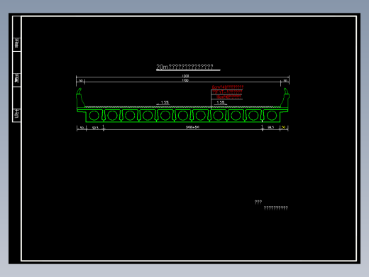 省道S225线某大桥全套结构图