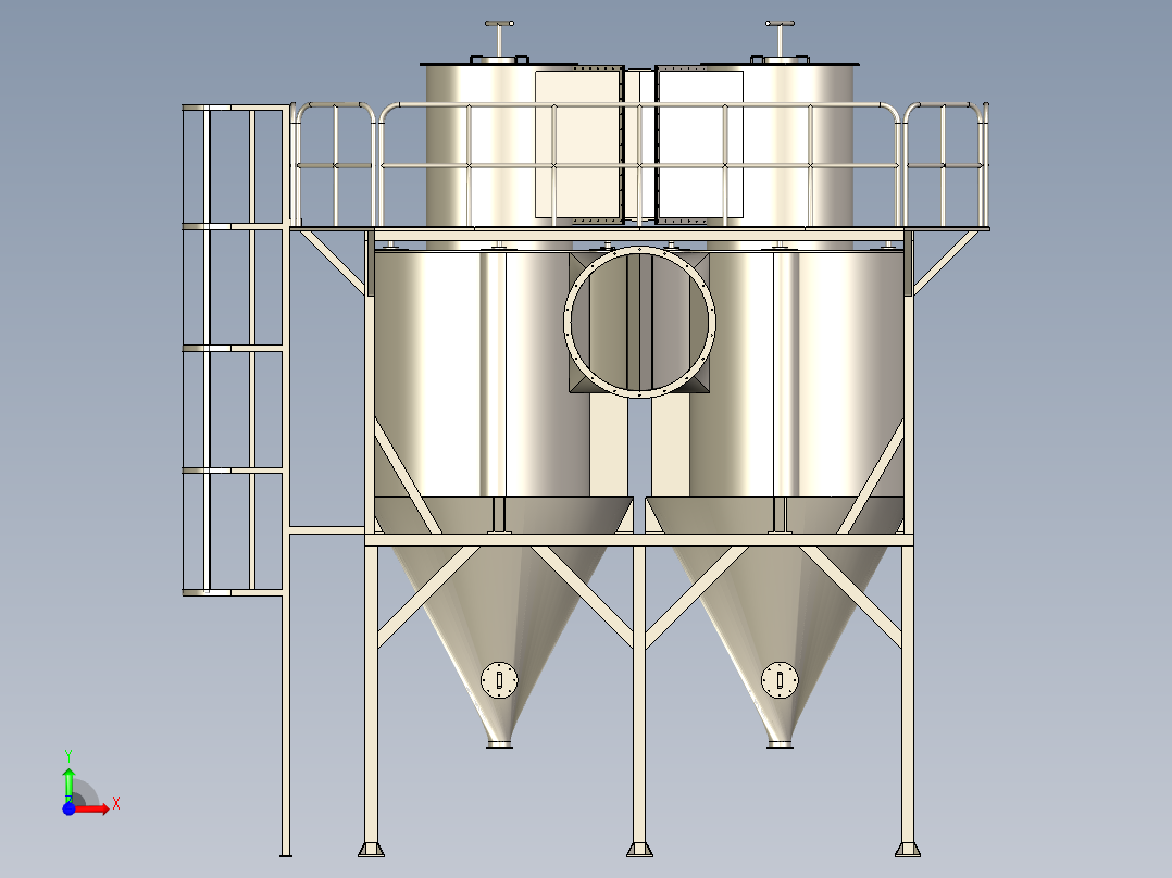 B3003459-湿式洗涤器前视图